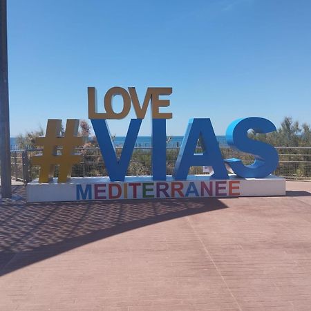 Du Cote De Chez Swann A 150 M De La Plage Vias Luaran gambar