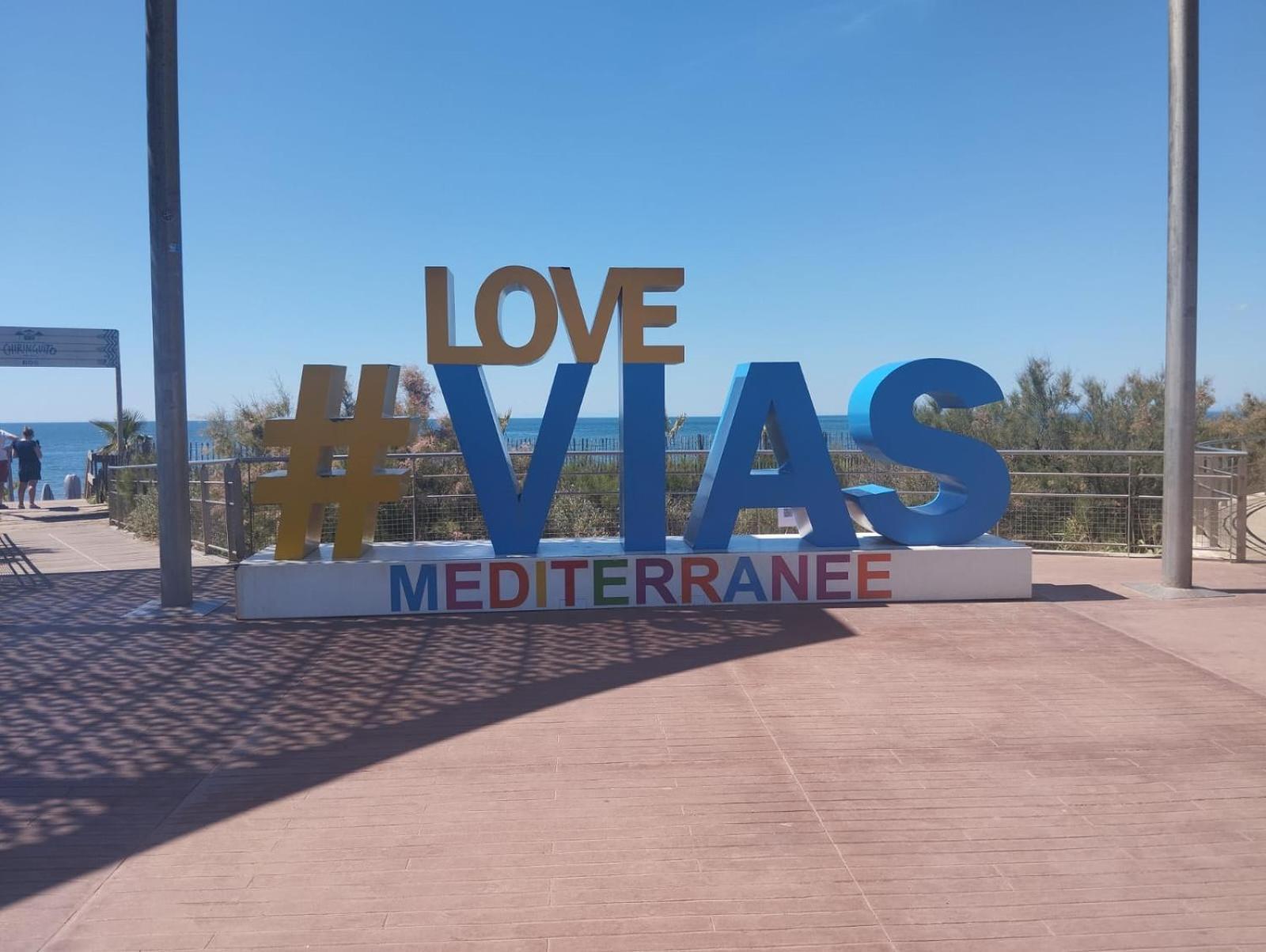Du Cote De Chez Swann A 150 M De La Plage Vias Luaran gambar